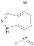 1H-Indazole, 4-bromo-7-nitro-