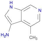 1H-Pyrrolo[2,3-c]pyridin-3-amine, 4-methyl-
