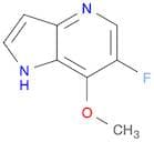 1H-Pyrrolo[3,2-b]pyridine, 6-fluoro-7-methoxy-
