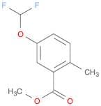 Benzoic acid, 5-(difluoromethoxy)-2-methyl-, methyl ester