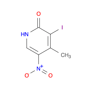 2(1H)-Pyridinone, 3-iodo-4-methyl-5-nitro-