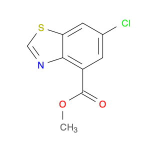 4-Benzothiazolecarboxylic acid, 6-chloro-, methyl ester