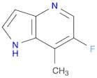 1H-Pyrrolo[3,2-b]pyridine, 6-fluoro-7-methyl-