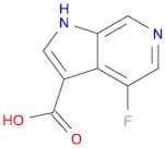 4-fluoro-1H-pyrrolo[2,3-c]pyridine-3-carboxylic acid