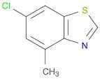 Benzothiazole, 6-chloro-4-methyl-