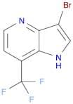 1H-Pyrrolo[3,2-b]pyridine, 3-bromo-7-(trifluoromethyl)-