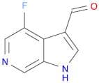 4-fluoro-1H-pyrrolo[2,3-c]pyridine-3-carbaldehyde