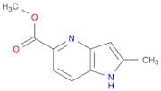 methyl 2-methyl-1H-pyrrolo[3,2-b]pyridine-5-carboxylate