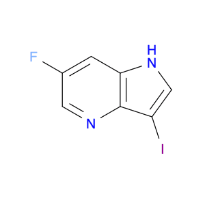 6-fluoro-3-iodo-1H-pyrrolo[3,2-b]pyridine