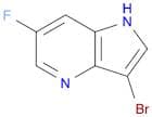 3-bromo-6-fluoro-1H-pyrrolo[3,2-b]pyridine