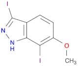 3,7-Diiodo-6-methoxy-1H-indazole