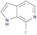 1H-Pyrrolo[2,3-c]pyridine, 7-fluoro-
