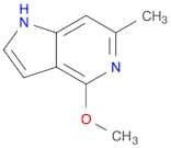 1H-Pyrrolo[3,2-c]pyridine, 4-Methoxy-6-Methyl-