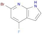 6-bromo-4-fluoro-1H-pyrrolo[2,3-b]pyridine