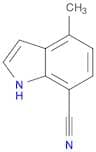 1H-Indole-7-carbonitrile, 4-Methyl-