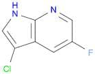 3-chloro-5-fluoro-1H-pyrrolo[2,3-b]pyridine
