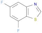 5,7-difluoro-1,3-benzothiazole