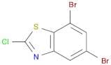 5,7-Dibromo-2-chlorobenzo[d]thiazole
