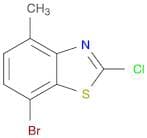 Benzothiazole, 7-bromo-2-chloro-4-methyl-