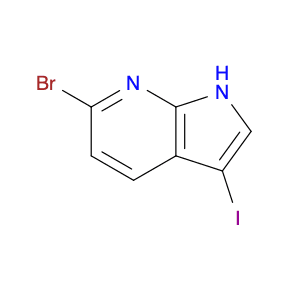 6-bromo-3-iodo-1H-pyrrolo[2,3-b]pyridine