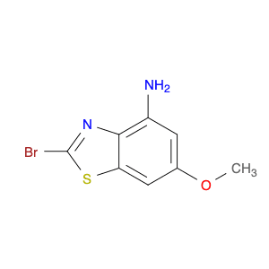 4-Benzothiazolamine, 2-bromo-6-methoxy-