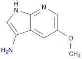 1H-Pyrrolo[2,3-b]pyridin-3-amine, 5-methoxy-