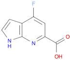 4-fluoro-1H-pyrrolo[2,3-b]pyridine-6-carboxylic acid