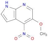 1H-Pyrrolo[2,3-b]pyridine, 5-methoxy-4-nitro-