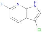 3-chloro-6-fluoro-1H-pyrrolo[2,3-b]pyridine
