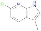 1H-Pyrrolo[2,3-b]pyridine, 6-chloro-3-iodo-