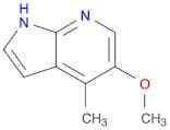 1H-Pyrrolo[2,3-b]pyridine, 5-methoxy-4-methyl-