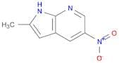 1H-Pyrrolo[2,3-b]pyridine, 2-methyl-5-nitro-