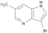 1H-Pyrrolo[3,2-b]pyridine, 3-bromo-6-methyl-