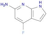 4-Fluoro-1H-pyrrolo[2,3-b]pyridin-6-amine