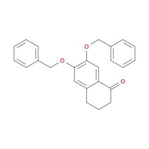 1(2H)-Naphthalenone, 3,4-dihydro-6,7-bis(phenylmethoxy)-