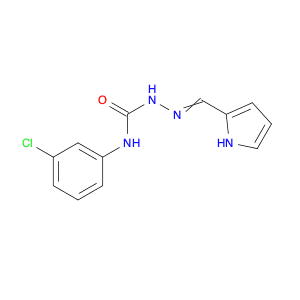 Hydrazinecarboxamide, N-(3-chlorophenyl)-2-(1H-pyrrol-2-ylmethylene)-