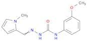 Hydrazinecarboxamide, N-(3-methoxyphenyl)-2-[(1-methyl-1H-pyrrol-2-yl)methylene]-