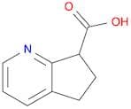 5H,6H,7H-cyclopenta[b]pyridine-7-carboxylic acid