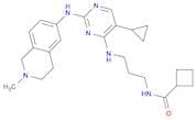 Cyclobutanecarboxamide, N-[3-[[5-cyclopropyl-2-[(1,2,3,4-tetrahydro-2-methyl-6-isoquinolinyl)amino…
