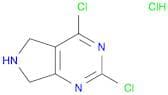 2,4-Dichloro-6,7-dihydro-5h-pyrrolo[3,4-d]pyrimidine hcl