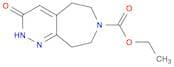 7H-Pyridazino[3,4-d]azepine-7-carboxylic acid, 2,3,5,6,8,9-hexahydro-3-oxo-, ethyl ester