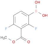 Benzoic acid, 3-borono-2,6-difluoro-, 1-methyl ester