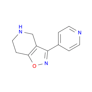 Isoxazolo[4,5-c]pyridine, 4,5,6,7-tetrahydro-3-(4-pyridinyl)-