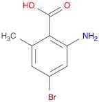 Benzoic acid, 2-amino-4-bromo-6-methyl-
