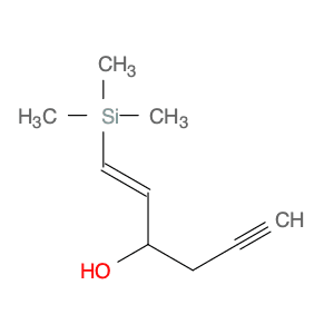 1-Hexen-5-yn-3-ol, 1-(trimethylsilyl)-, (1E)-