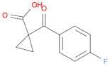1-(4-Fluorobenzoyl)cyclopropanecarboxylic acid