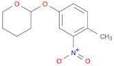 2H-Pyran, tetrahydro-2-(4-methyl-3-nitrophenoxy)-