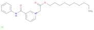 Pyridinium, 1-[2-(decyloxy)-2-oxoethyl]-3-[(phenylamino)carbonyl]-, chloride (1:1)