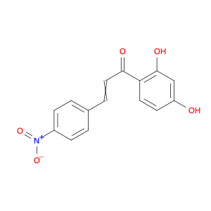 2-Propen-1-one, 1-(2,4-dihydroxyphenyl)-3-(4-nitrophenyl)-