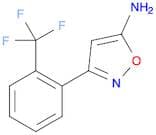 3-[2-(trifluoromethyl)phenyl]-1,2-oxazol-5-amine